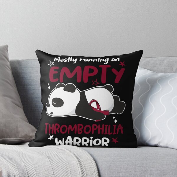 Item preview, Thrombophilia Awareness - Mostly Running On Empty Thrombophilia Warrior designed and sold by Hilten.