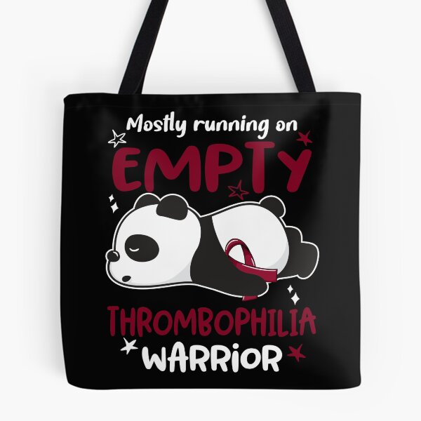Item preview, Thrombophilia Awareness - Mostly Running On Empty Thrombophilia Warrior designed and sold by Hilten.