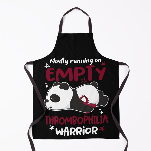 Item preview, Thrombophilia Awareness - Mostly Running On Empty Thrombophilia Warrior designed and sold by Hilten.