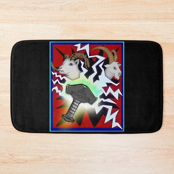 Item preview, Thor's Mjölnir and Tanngrisnir and Tanngnjóstr designed and sold by clintondesigns6.