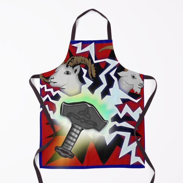 Item preview, Thor's Mjölnir and Tanngrisnir and Tanngnjóstr designed and sold by clintondesigns6.