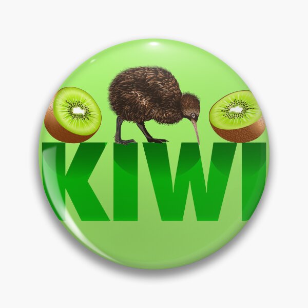 Item preview, Kiwi illustration Animal and fruit cartoon, new zealand bird designed and sold by DALIO666.