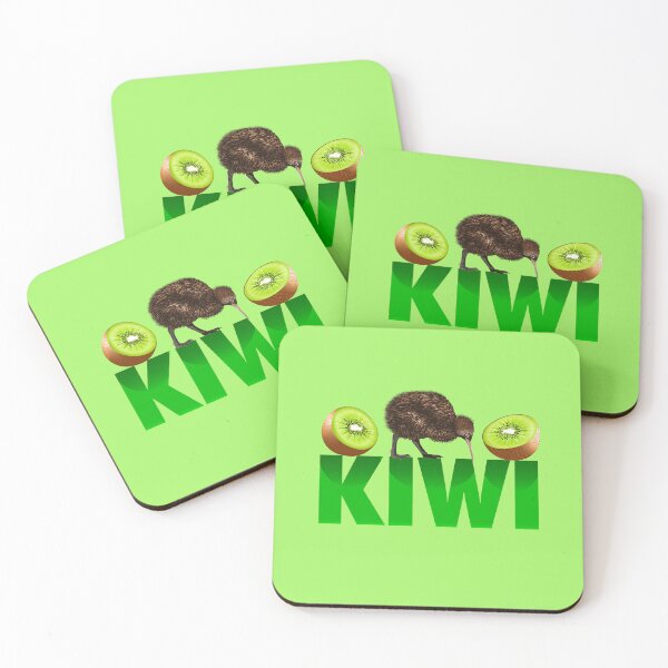 Item preview, Kiwi illustration Animal and fruit cartoon, new zealand bird designed and sold by DALIO666.