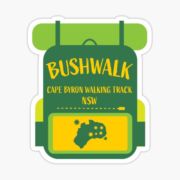 Item preview, Australian Bushwalks - Aussie Trail Hikes - Cape Byron Walking Track Nsw - North Coast of New South Wales designed and sold by happygiftideas.