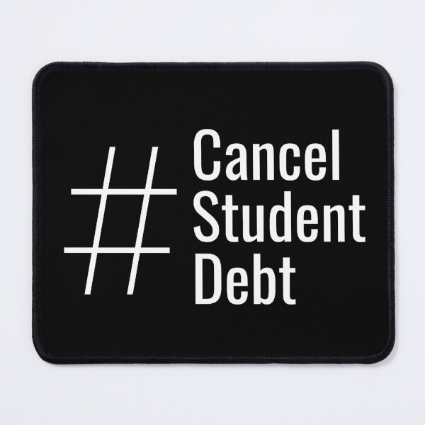 Item preview, #CancelStudentDebt - Graduation, Student loans, College, Activism, Cancel Student Debt, Financial Aid designed and sold by jadedscientist.