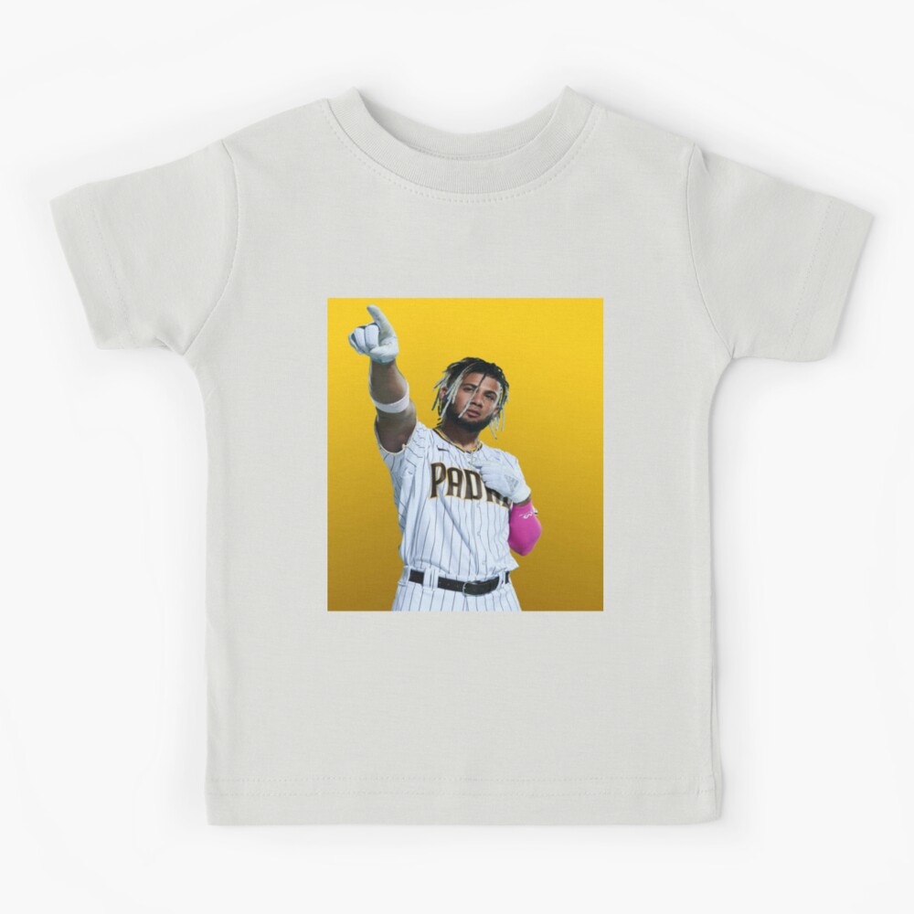 GOLD Fernando Tatis Jr El Nino Padres AIR T-shirt YOUTH SMALL 