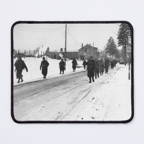 Item preview, 101st Airborne Division Moving Out Of Bastogne - 1944 designed and sold by warishellstore.