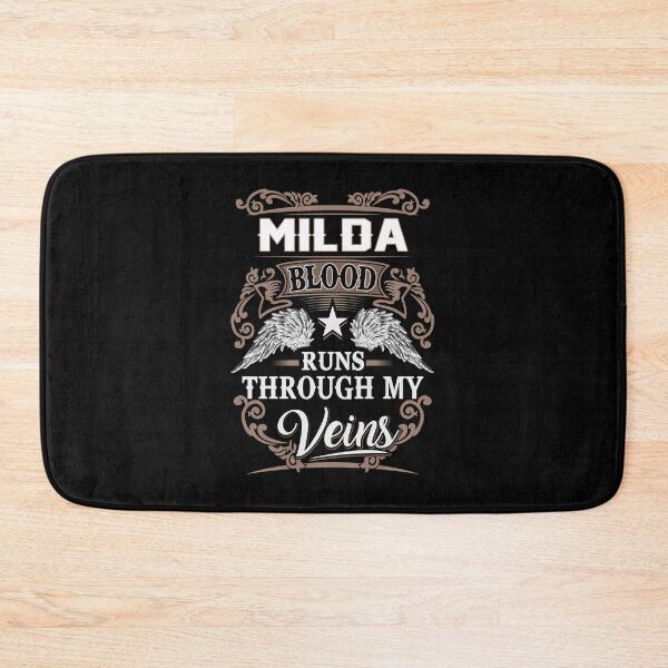 Item preview, Milda Name T Shirt - Milda Blood Runs Through My Veins Gift Item Tee designed and sold by lanawalton.