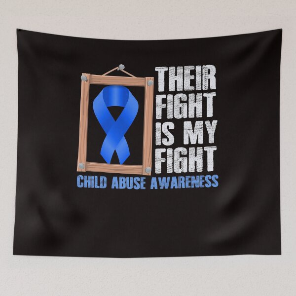 Item preview, Their Fight My Fight Child Abuse Awareness Prevention Month designed and sold by TomGiantDesigns.