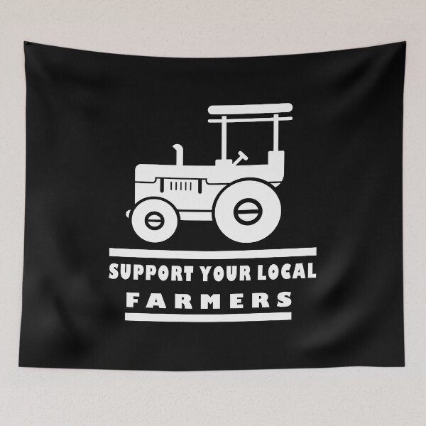 Item preview, Support Your Local Farmers designed and sold by franktact.