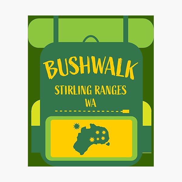 Item preview, Australian Bushwalks - Aussie Trail Hikes - Stirling Ranges WA -The Stirling Ridge Walk designed and sold by happygiftideas.