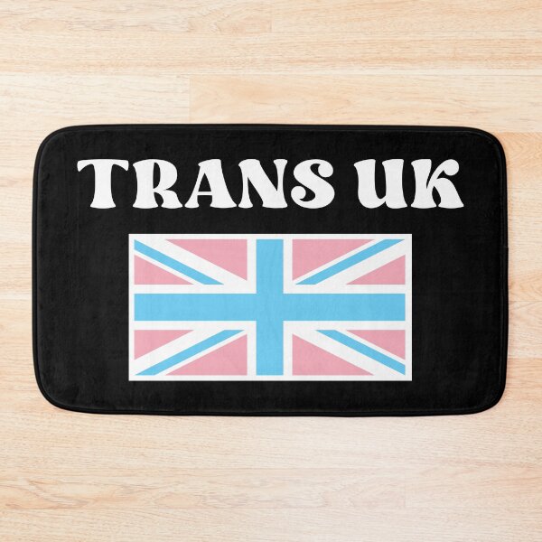 Item preview, Trans UK, Union flag with trans colours designed and sold by StencilMyst ..