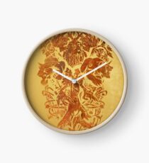 Warcraft Druid Emblem Clock