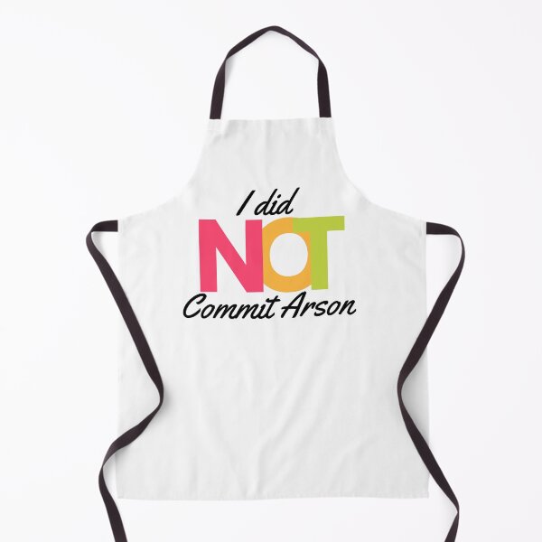 Item preview, I Did NOT Commit Arson Sweatshirt, I Did NOT Commit Arson tshirt Shirt Hoodie Sweatshirt Vneck Long Sleeve Unisex - Black version designed and sold by NotUrAverageART.