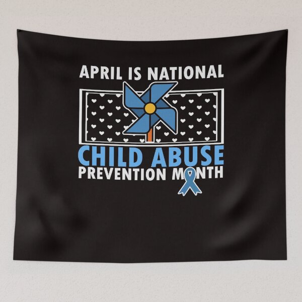 Item preview, Blue Ribbon April Child Abuse Prevention Month Awareness designed and sold by TomGiantDesigns.