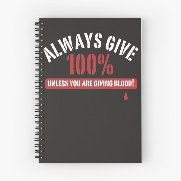 Item preview, Always Give 100% Blood Donor Shirt designed and sold by Dan66.