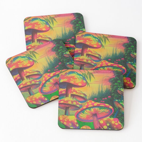 Item preview, tropical mushrooms phonecase designed and sold by disturbedpotato.