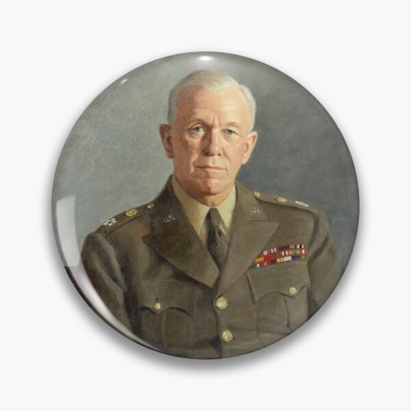 Item preview, George C. Marshall Portrait - Thomas Edgar Stephens designed and sold by warishellstore.