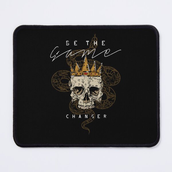 Item preview, Be Change - Head Skull Snake Crown King Game - Graffiti Motivation Changer - Quote designed and sold by Stephen Scharf.