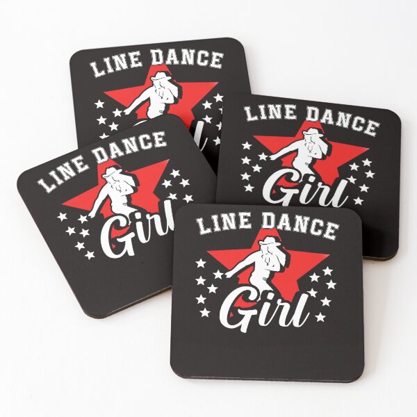 Item preview, Line Dance Girl Line Dancing Country Western Music Cowgirl designed and sold by TomGiantDesigns.