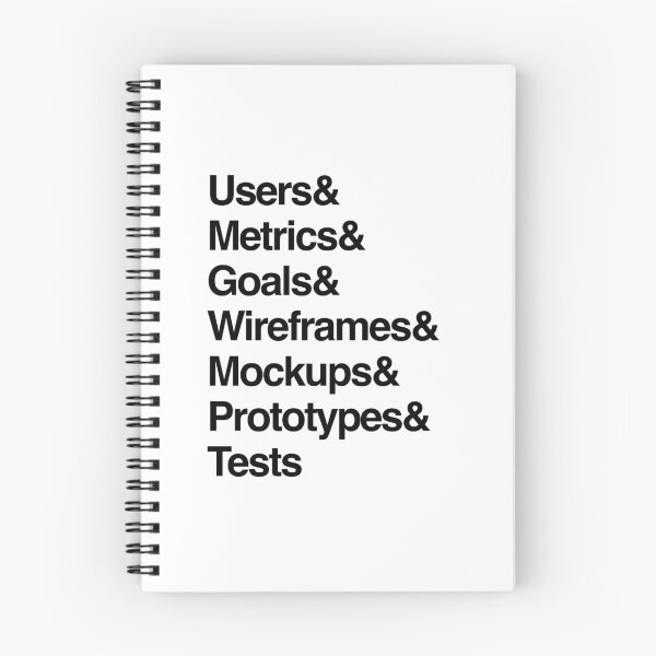 Item preview, Users, Metrics, Goals - Designer T-Shirt designed and sold by uidesign youtube channel.