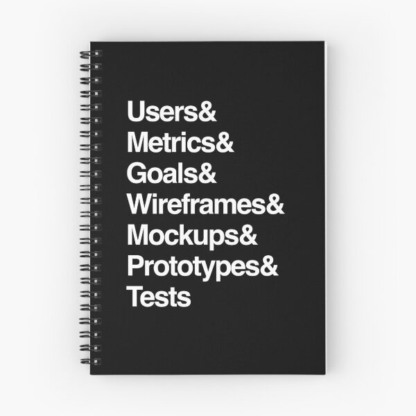 Item preview, User, Metrics and Goals - Designer T-Shirt designed and sold by uidesign youtube channel.