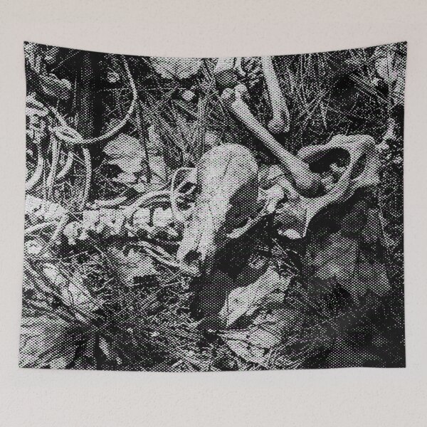 Item preview, In Pieces - Black & White Screen designed and sold by 9Amaryllis6.