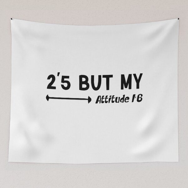 Item preview,  5’2 But My Attitude 6’1 Funny Mom designed and sold by AMERZAGUE DESIGN.