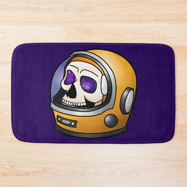Item preview, Starry-Eyed Astronaut Skull designed and sold by gnomeskillet.