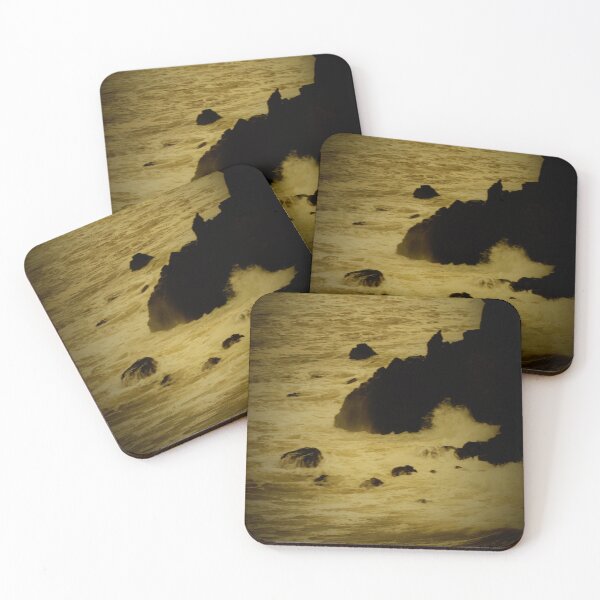 Item preview, The Moodiness of the Sea, Rocks and Ocean near Lennox Head, NSW, Australia designed and sold by Geoff Treagus.