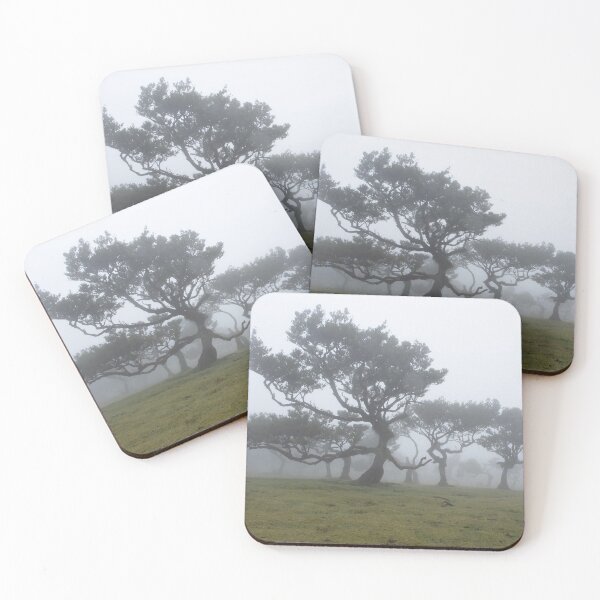 Item preview, Ancient trees shrouded in fog designed and sold by NancyKHajjar.