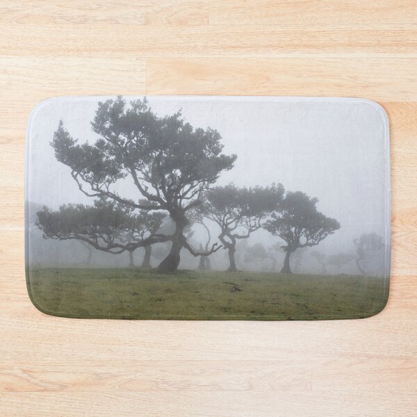 Item preview, Ancient trees shrouded in fog designed and sold by NancyKHajjar.