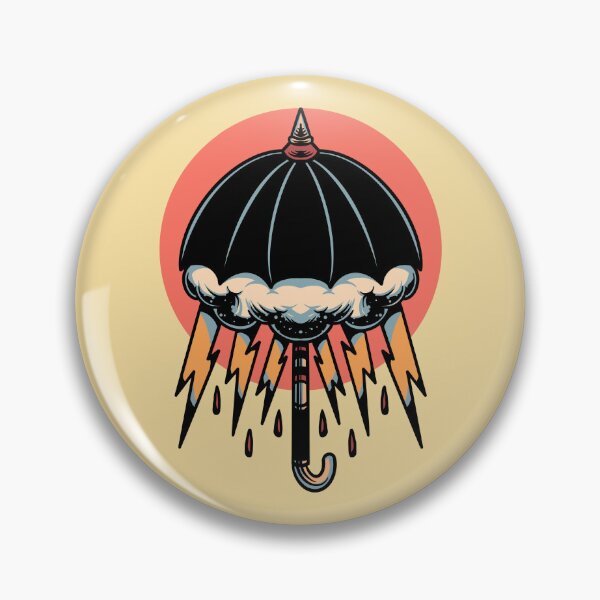 Item preview, bleck umbrella designed and sold by simplife-art.