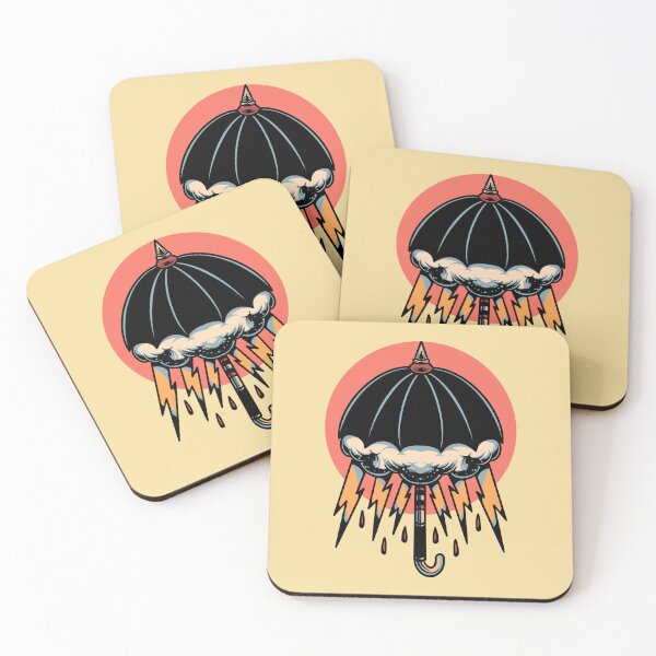 Item preview, bleck umbrella designed and sold by simplife-art.