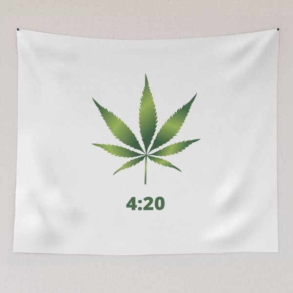Item preview, Marijuana leaf, 4:20. designed and sold by keenikai.