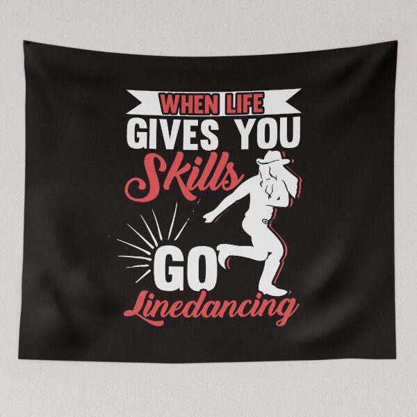 Item preview, Linedancing Girl Cowgirl Choreographer Line Dancer Dance designed and sold by TomGiantDesigns.