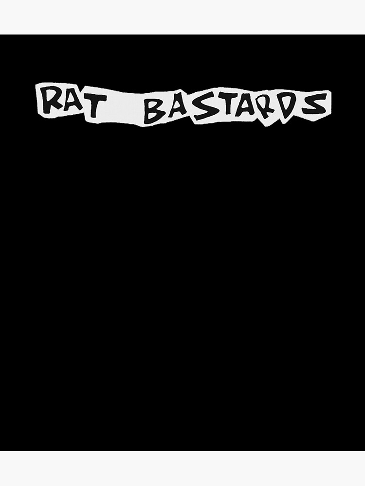 "Rat Bastards Logo 2 Classic TShirt" Poster for Sale by hadleybowe