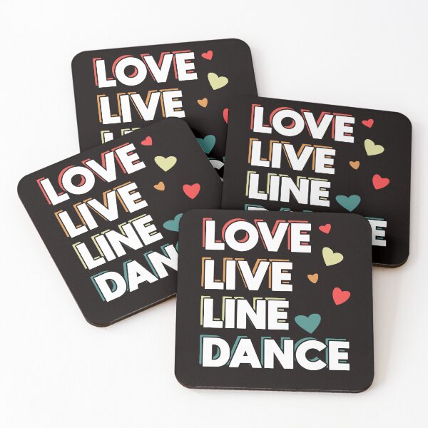 Artikelvorschau, Love Line Dance Live-Choreograf Western Country Music entworfen und verkauft von TomGiantDesigns.