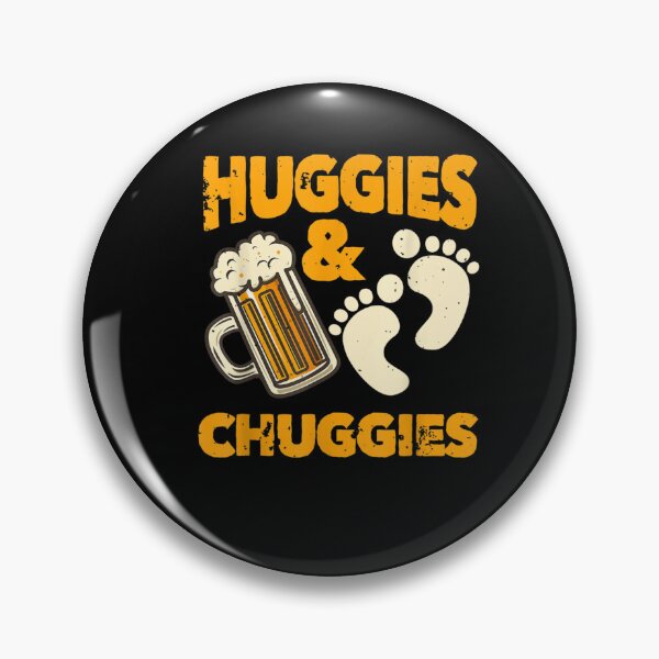 Item preview, Huggies and Chuggies | Funny Future Father Party Gift designed and sold by KingPower.