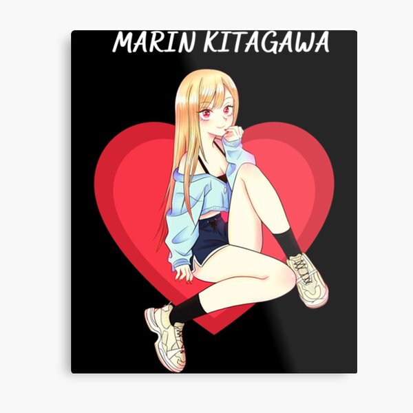 Anime Girl Marin Cosplay' Poster, picture, metal print, paint by Subarashii