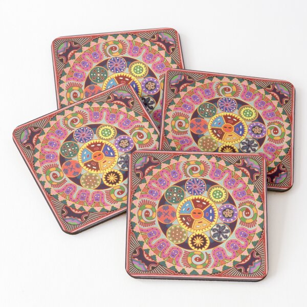 Item preview, Huichol Mandala designed and sold by Caracol-Spanish.