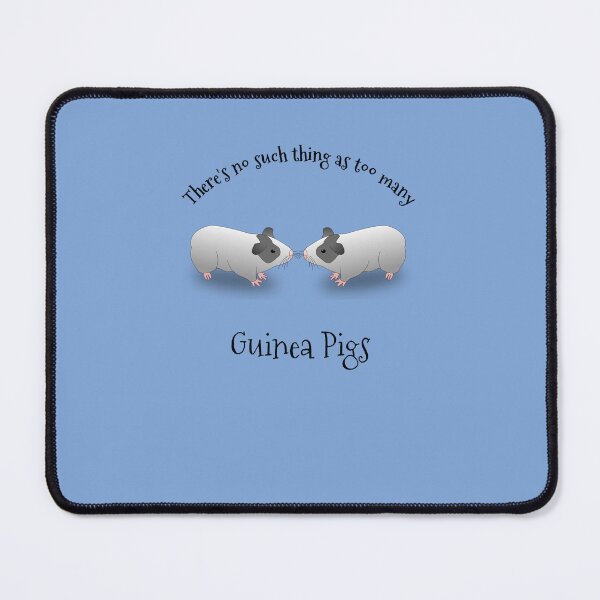 Item preview, No Such Thing As Too Many Guinea Pigs Sticker designed and sold by DanielaKebrich.