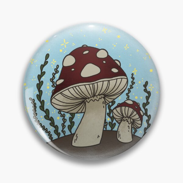 Item preview, colored mushrooms designed and sold by RileyDraws99.