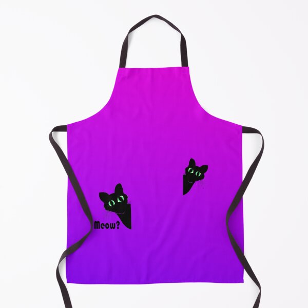 Item preview, Kitten sneaking peek purple design  designed and sold by MystixJack.