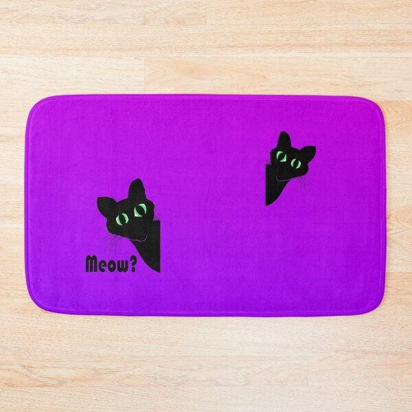 Item preview, Kitten sneaking peek purple design  designed and sold by MystixJack.