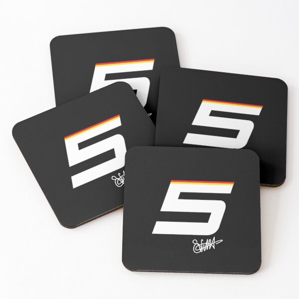 Item preview, Sebastian Vettel 5  designed and sold by ArcticWolfMerch.