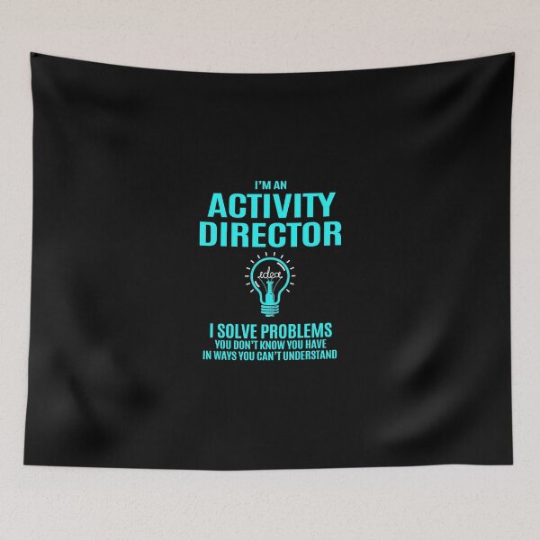 Item preview, Activity Director T Shirt - I Solve Problems Gift Item Tee designed and sold by miraschroe.
