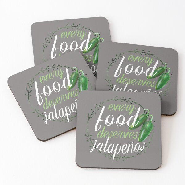 Item preview, Every Food Deserves Jalapenos designed and sold by edwinvisuals.