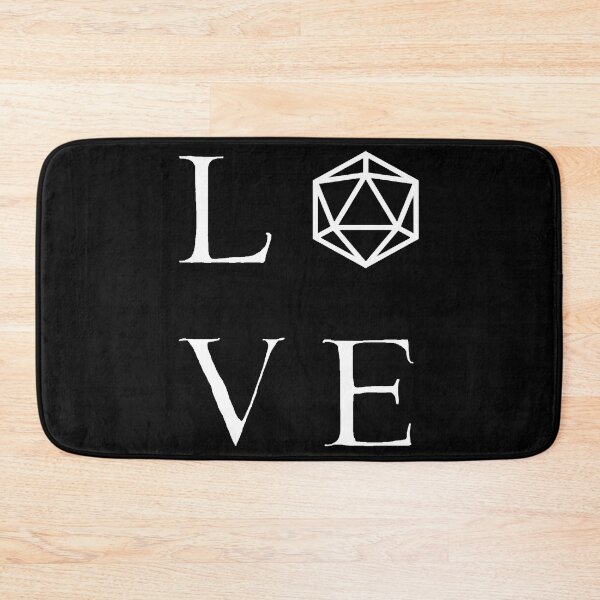 Item preview, D20 Love Stacked designed and sold by DianaMargaret.