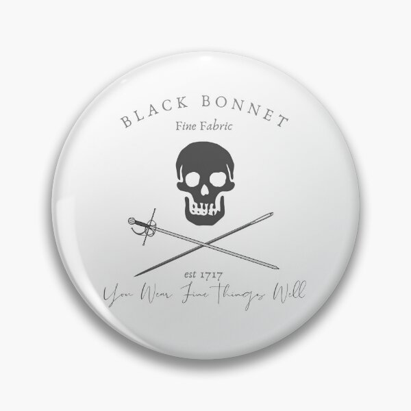 Item preview, Black Bonnet Fine Fabrics designed and sold by nicwhitty.